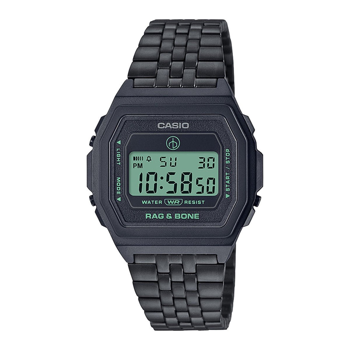 CASIO A1000RCB 1A rag bone Vintage Black Digital Watch