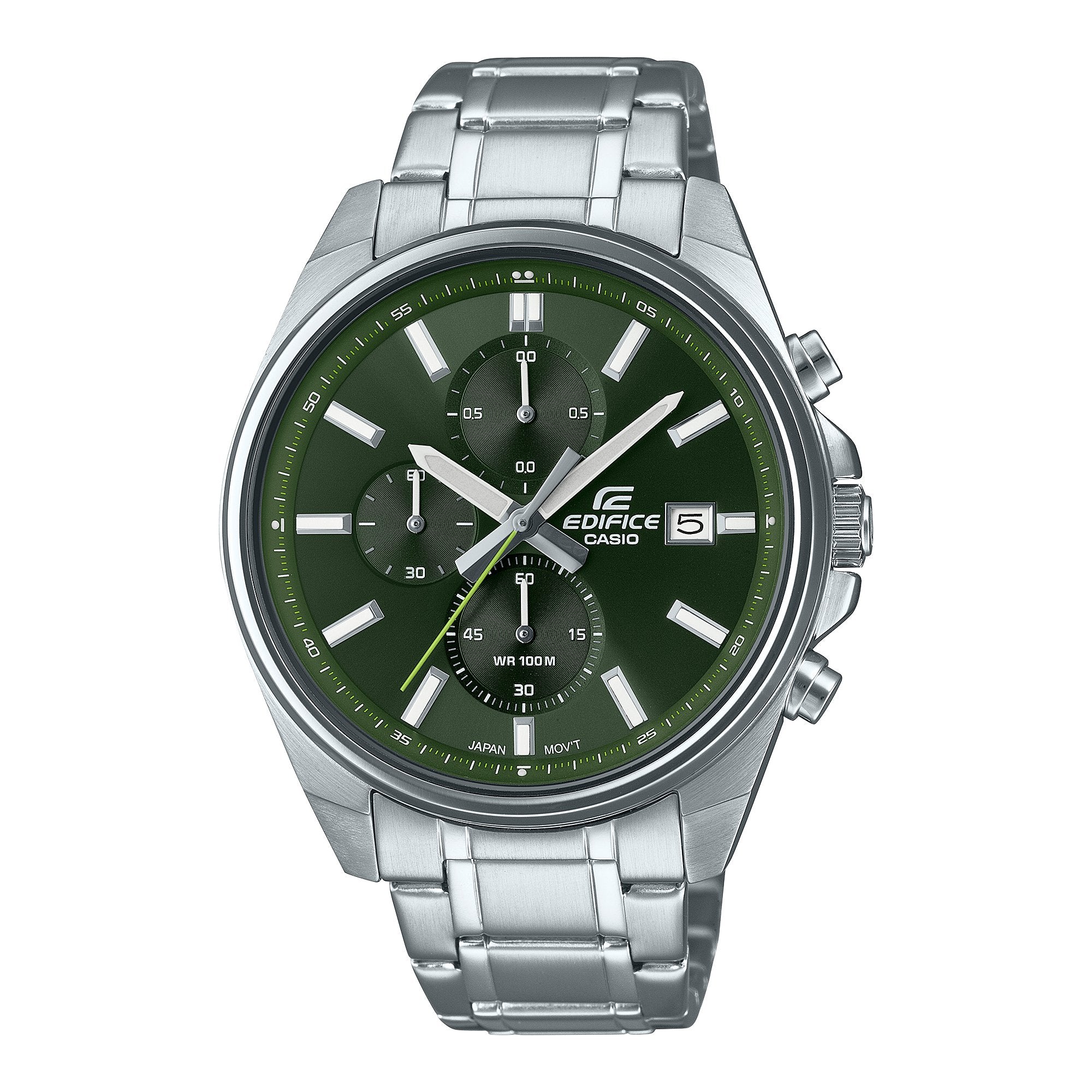 Casio edifice green new arrivals