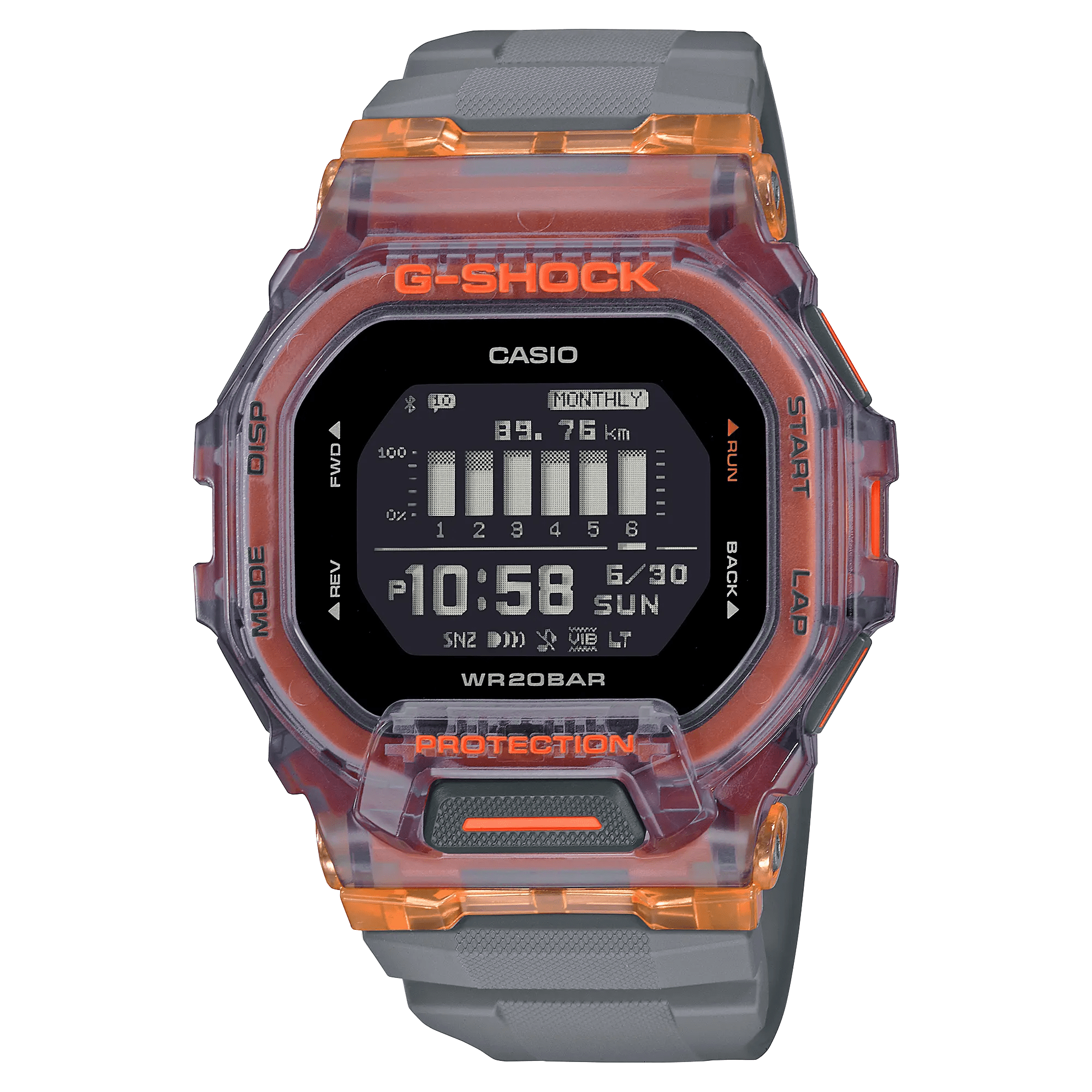 G-SHOCK G-SQUAD GBD200SM-1A5 Bluetooth Sport Watch