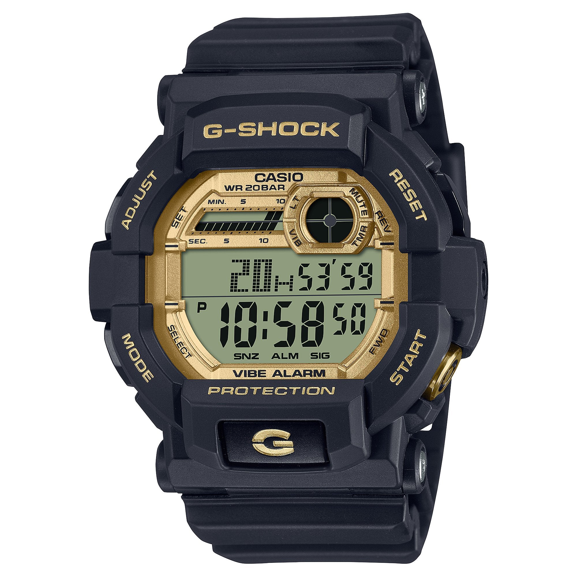 CASIO G-SHOCK G-SQUAD BLACK GOLD - 時計