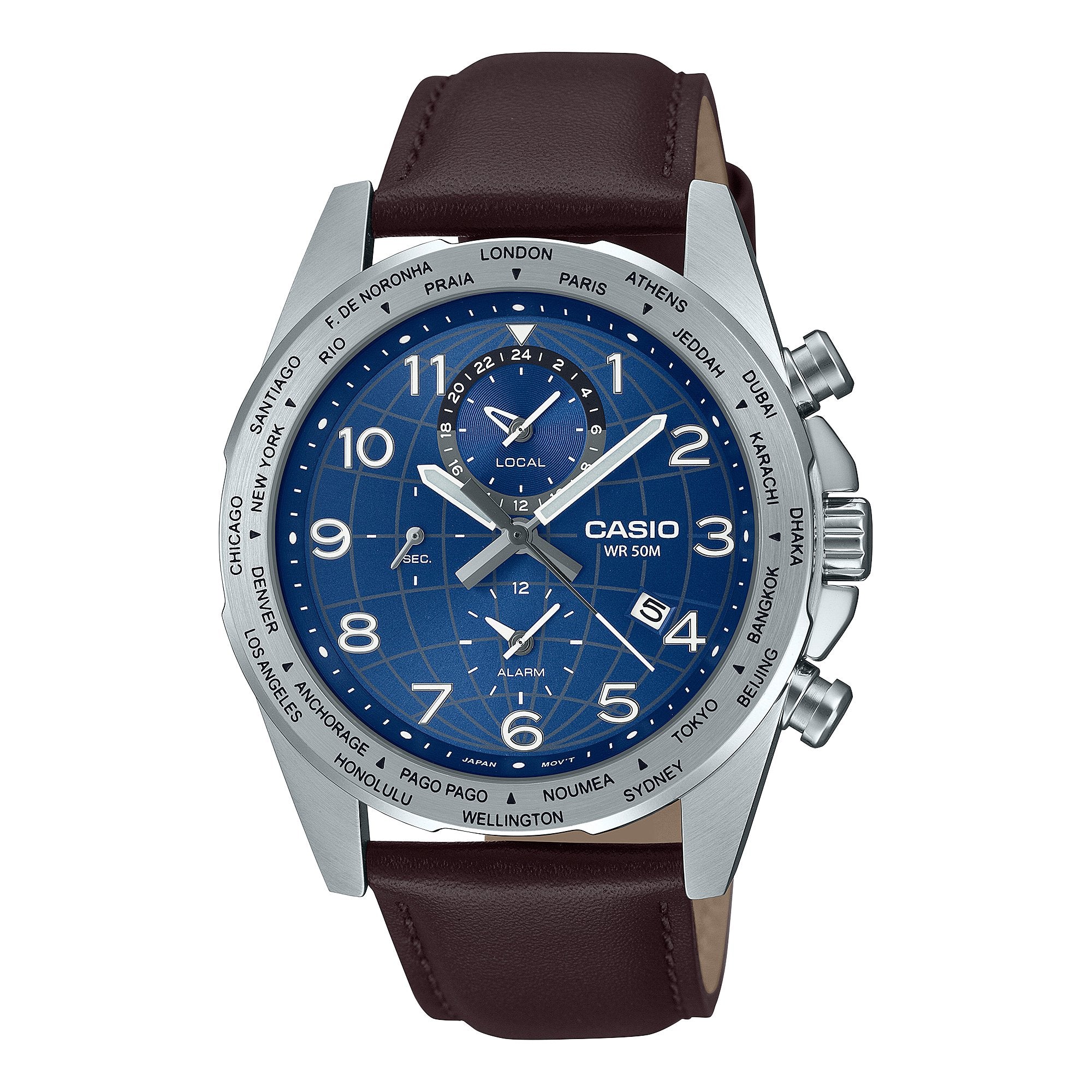 Casio genuine leather clearance