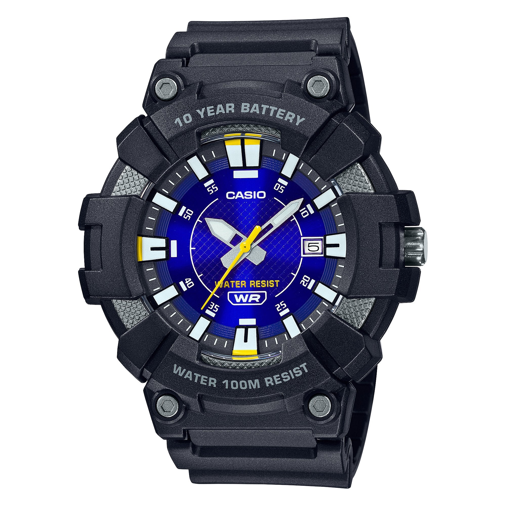 Reloj casio hd 10 sales year battery