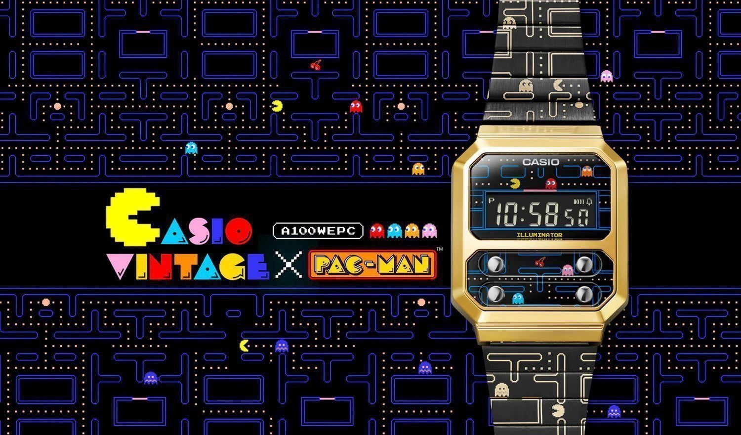 CASIO x PAC-MAN - The Retro Collaboration is here!