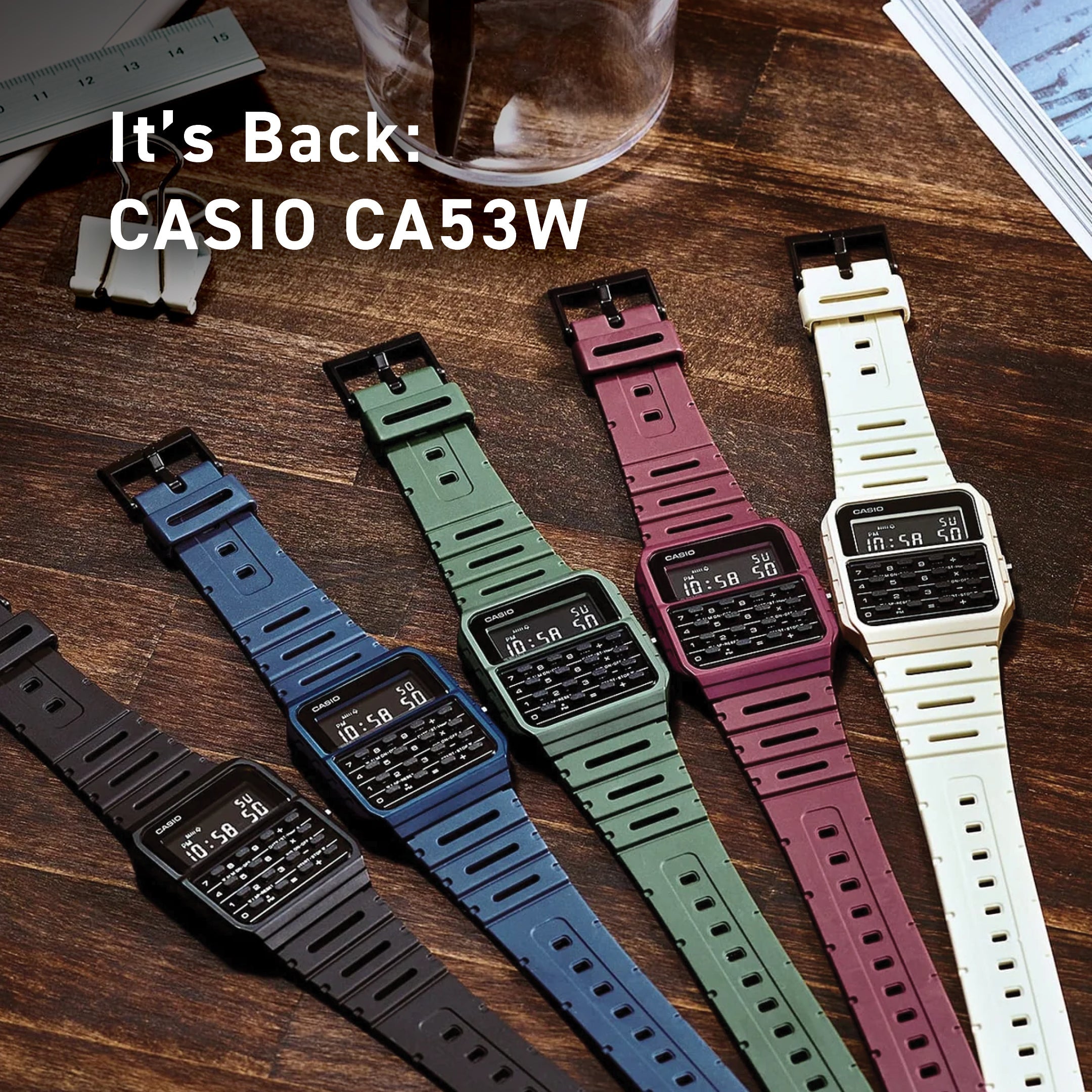 The CASIO CA53W: A Retro Icon That’s Still Calculating Cool
