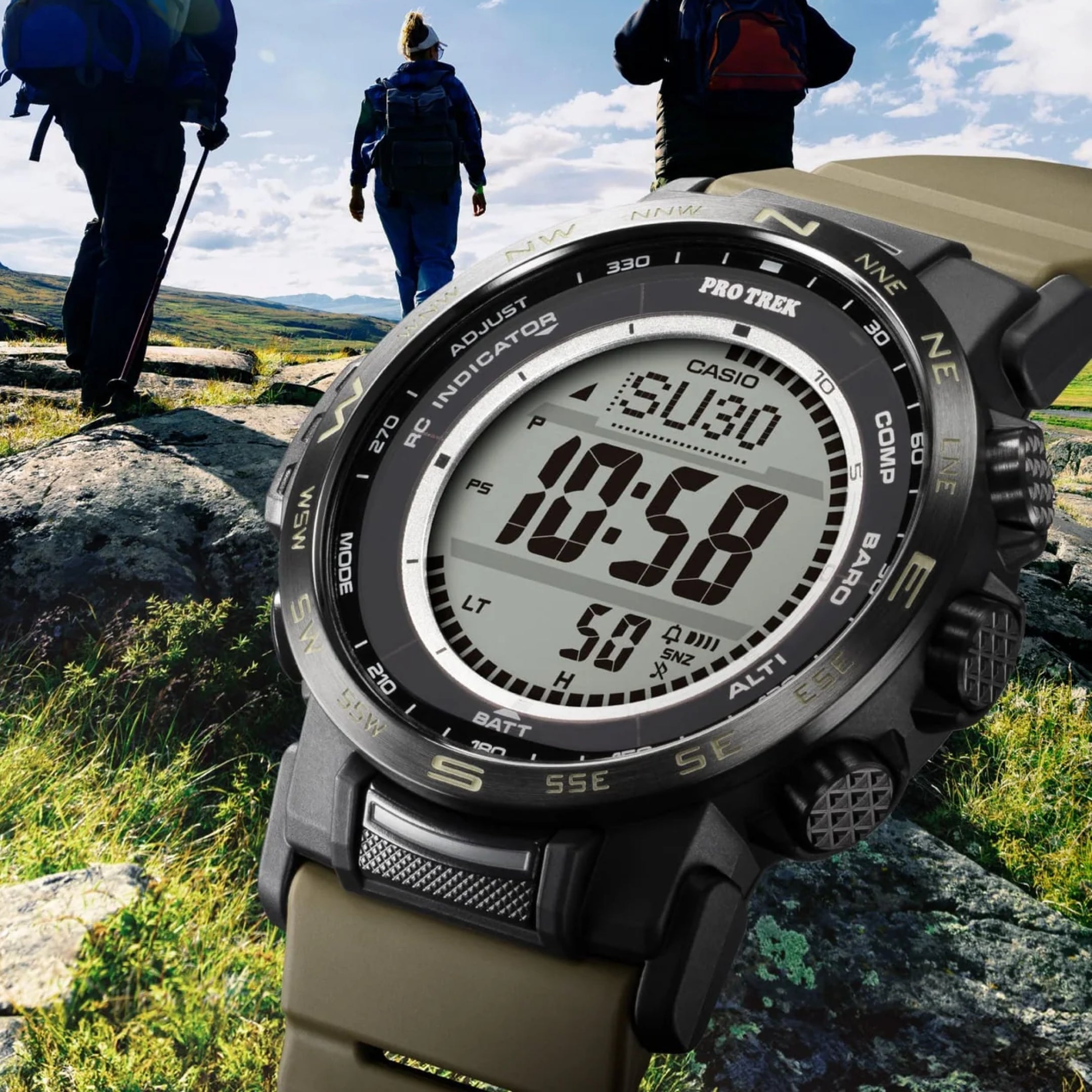Illuminate Your Adventures: The CASIO PRO TREK PRW35LD-5
