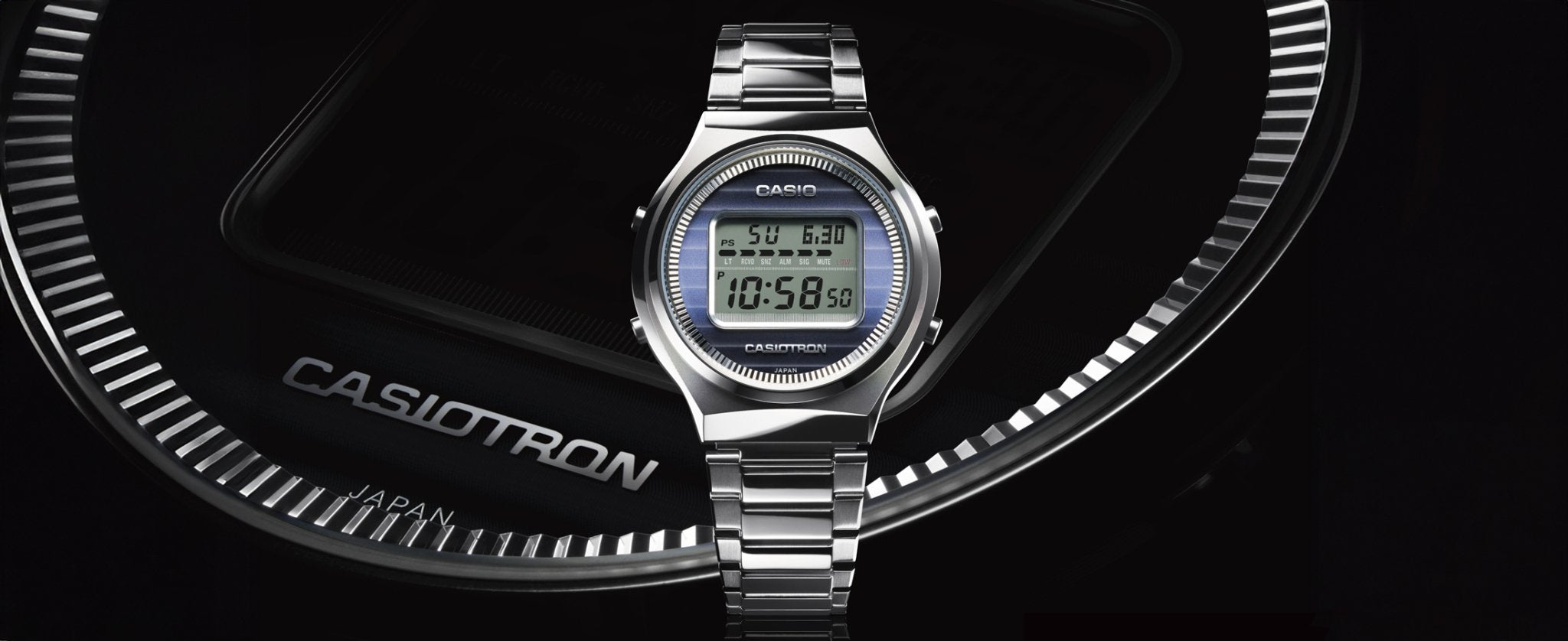Casio Vintage Female Digital Stainless Steel Watch | Casio – Just In Time