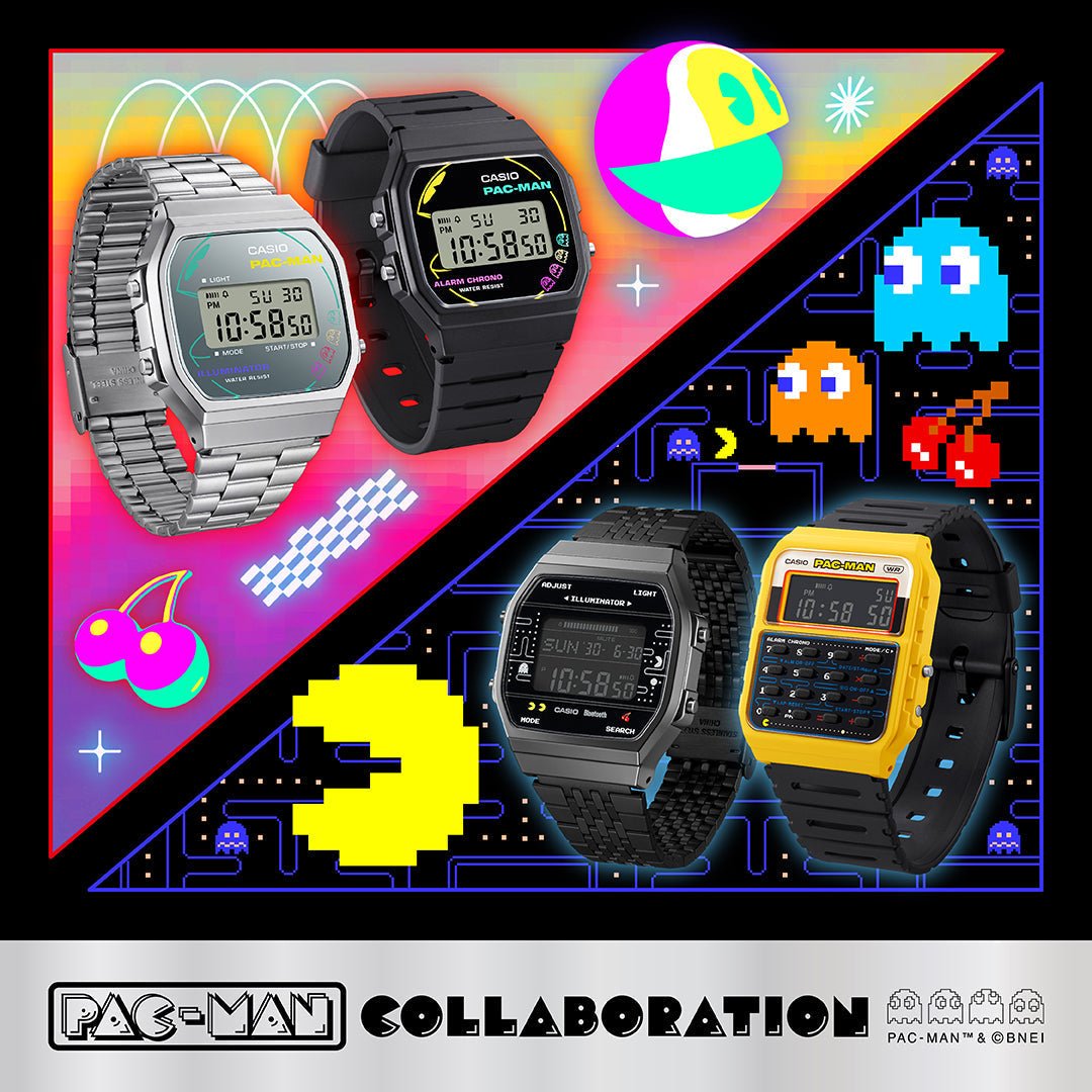 Celebrating 45 Years of PAC-MAN: The CASIO x PAC-MAN Collection