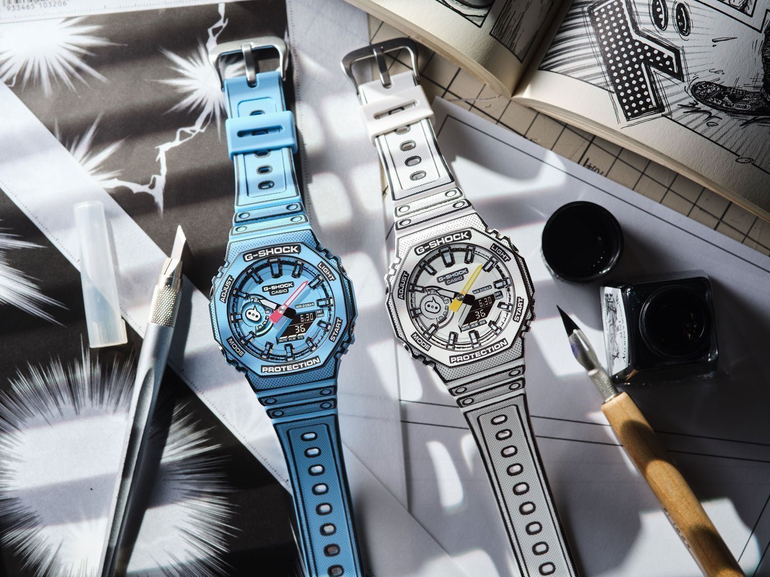 Discover the G-SHOCK GA-2100MNG Series: A Tribute to Manga Art - CASIO Australia