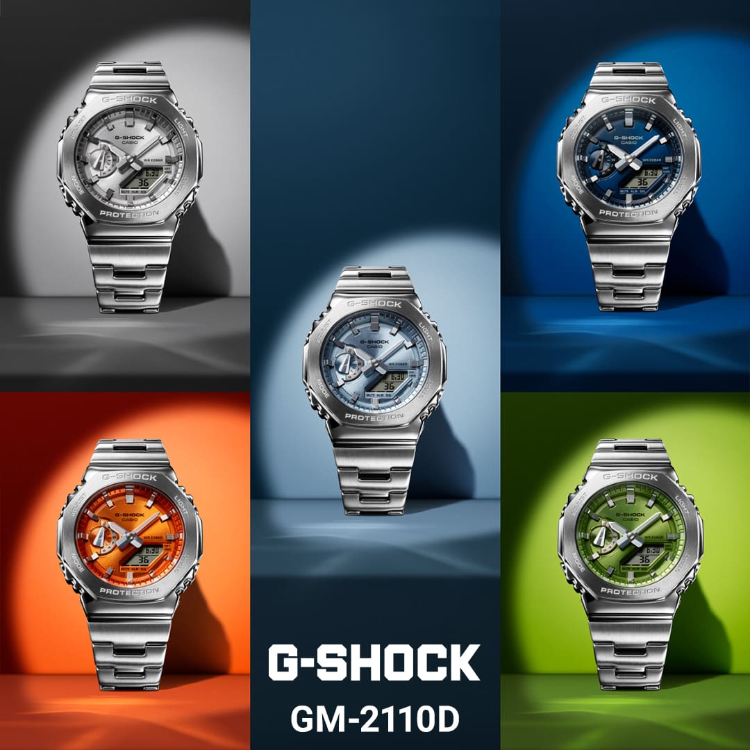 G-SHOCK G-STEEL GM2110D Watches - CASIO Australia