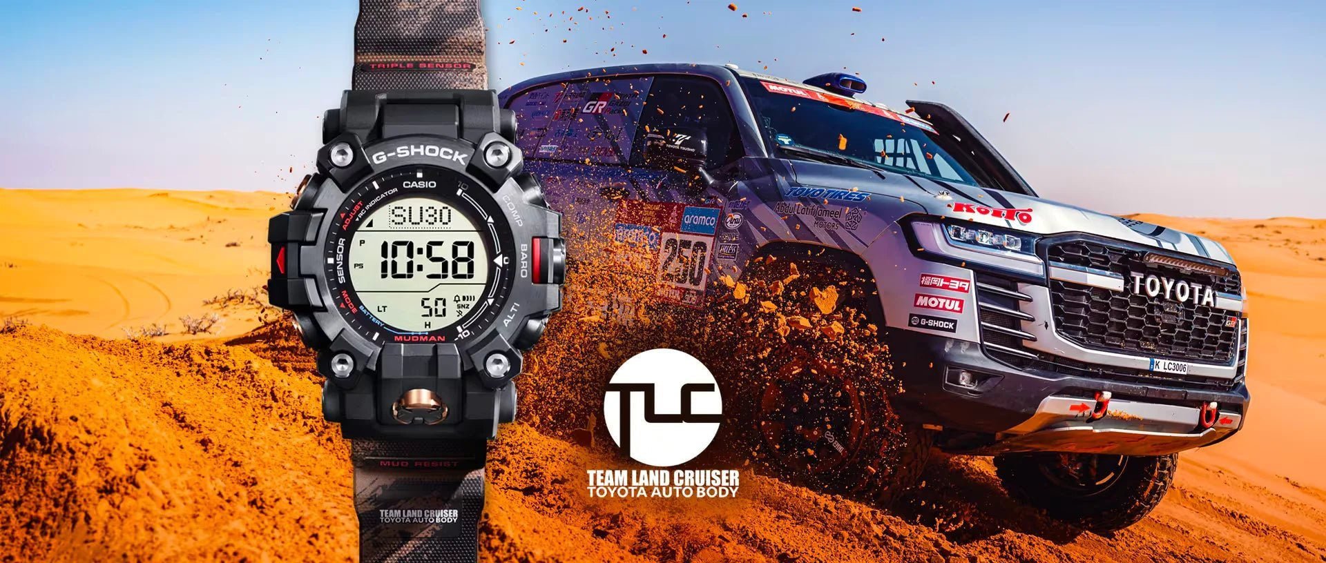 G-SHOCK Land Cruiser MUDMAN G9500 - CASIO Australia