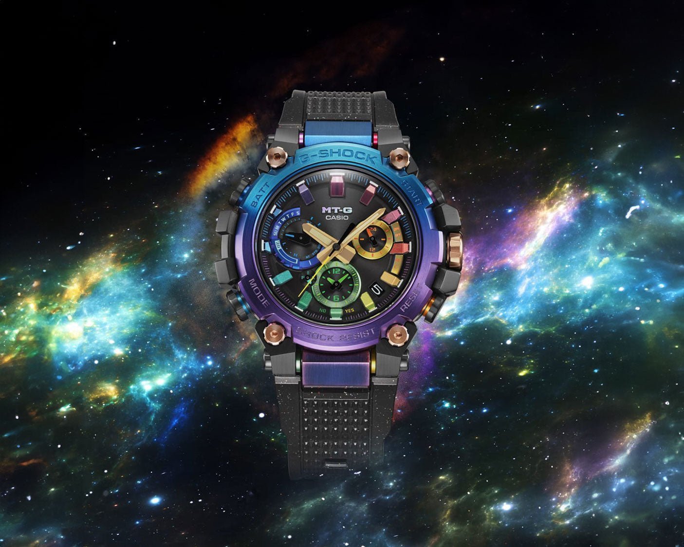 G-SHOCK MTGB3000DN-1A ‘Diffuse Nebula’ Goes into Hyperdrive - CASIO Australia