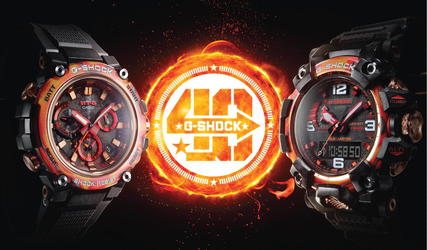 G-SHOCK to launch limited-edition collections to celebrate its 40th Anniversary - CASIO Australia