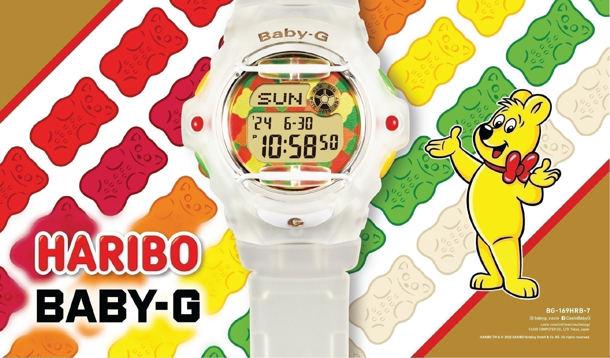 HARIBO x BABY-G - CASIO Australia