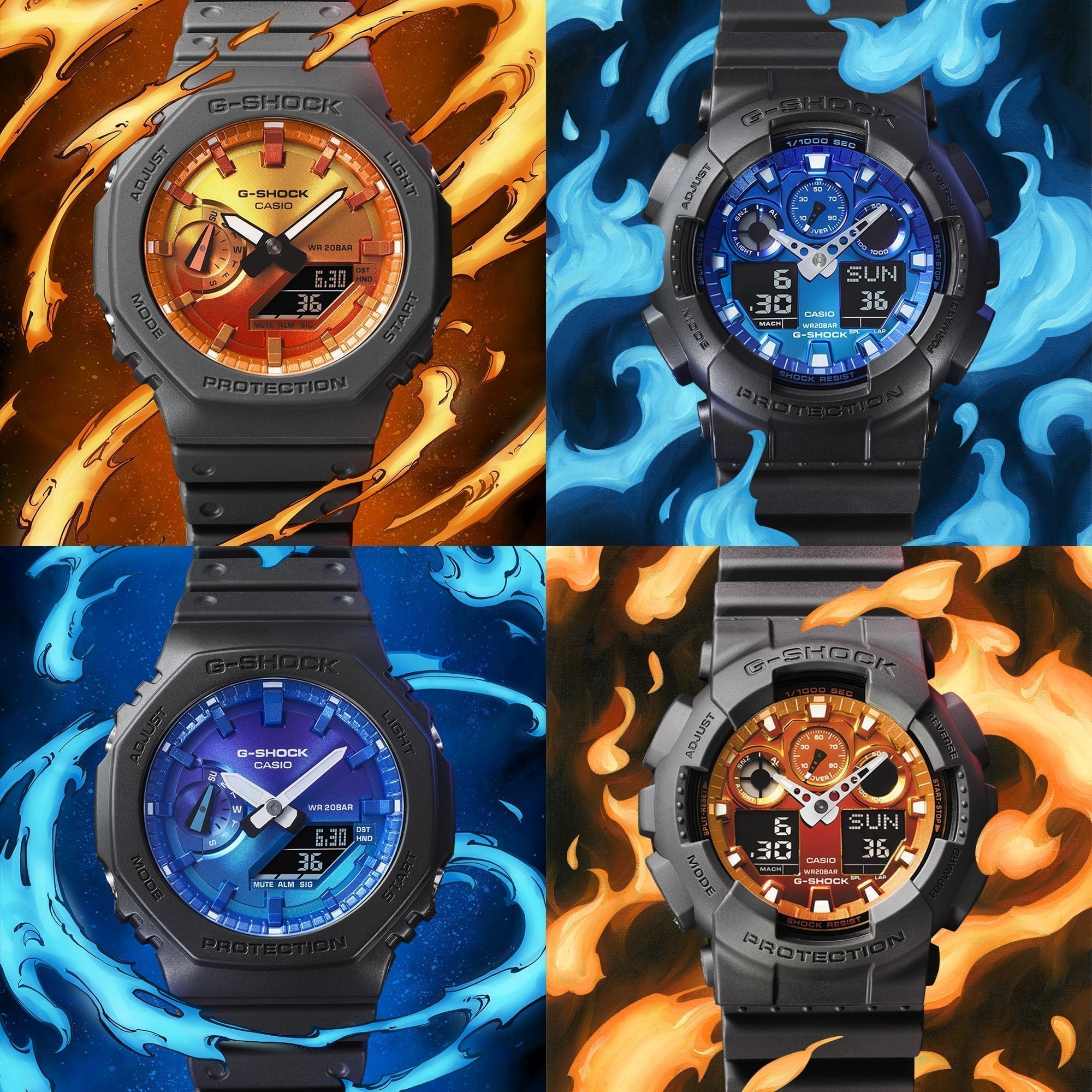 Ignite Your Style: G-SHOCK’s ‘Flame Inside’ Collection Brings Extreme Heat - CASIO Australia