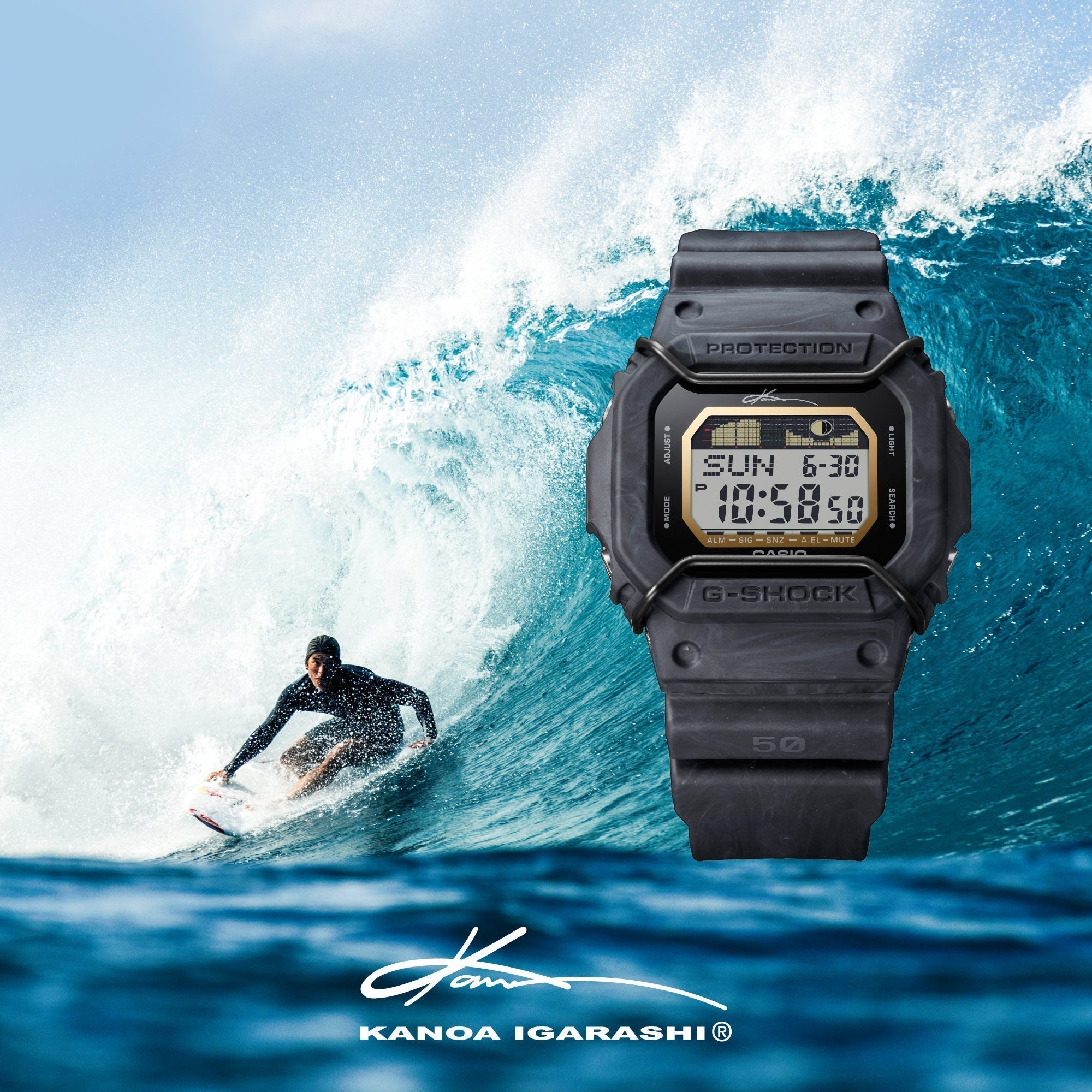 Kanoa Igarashi x G-SHOCK - CASIO Australia