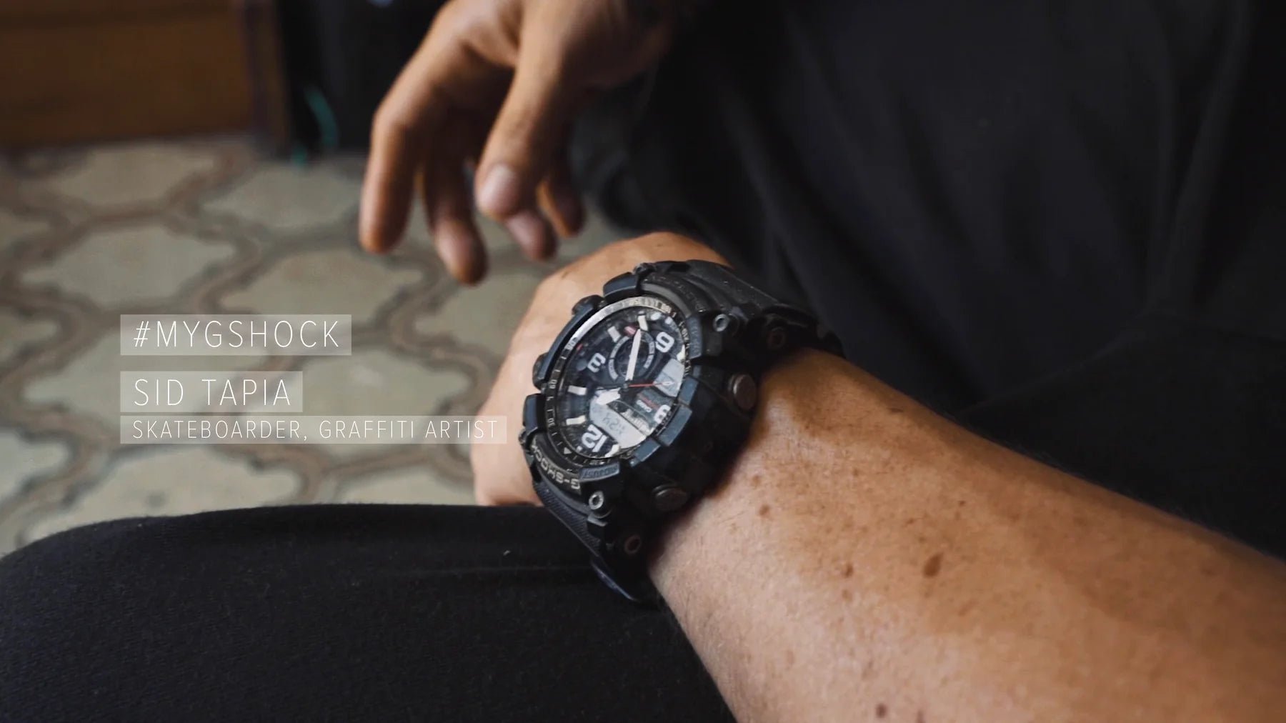 #MYGSHOCK Featuring Sid Tapia - CASIO Australia