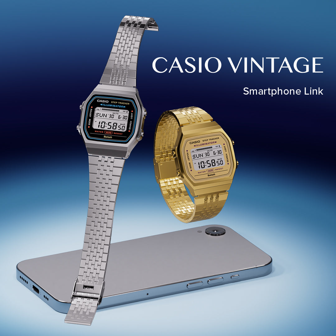 Casio retro smartwatch best sale