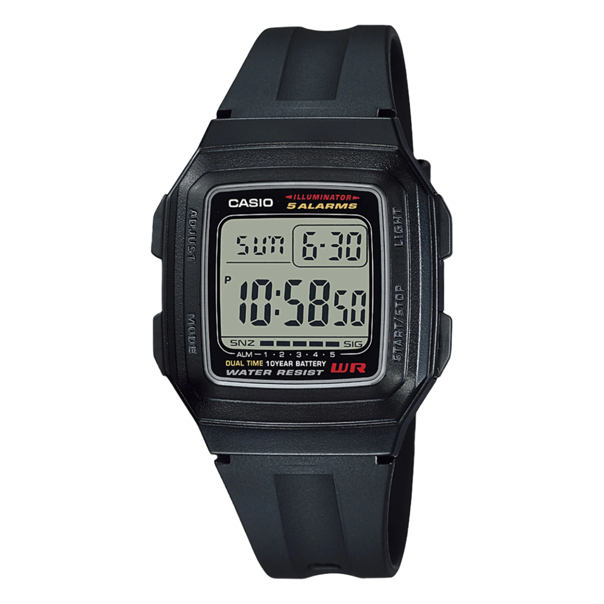 CASIO VINTAGE-F201WA-1A-Watches-CASIO Australia