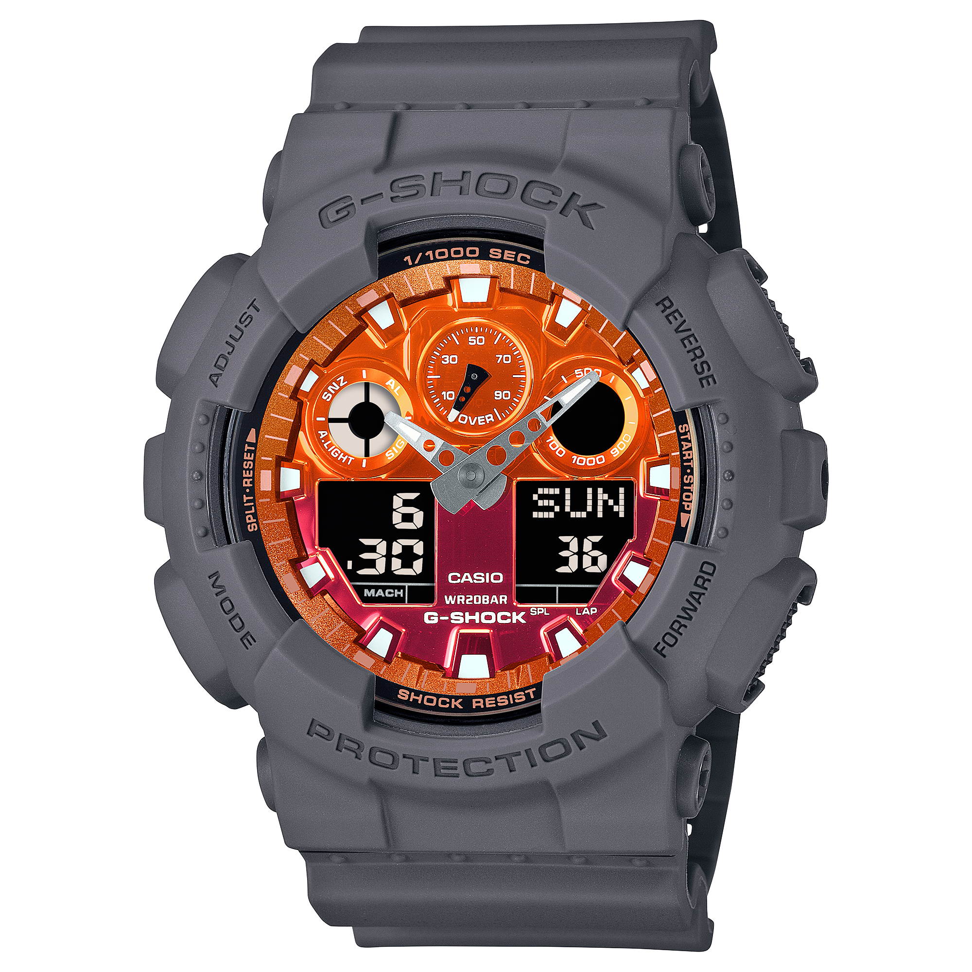 G-SHOCK-GA100FL-8A-Watches-CASIO Australia