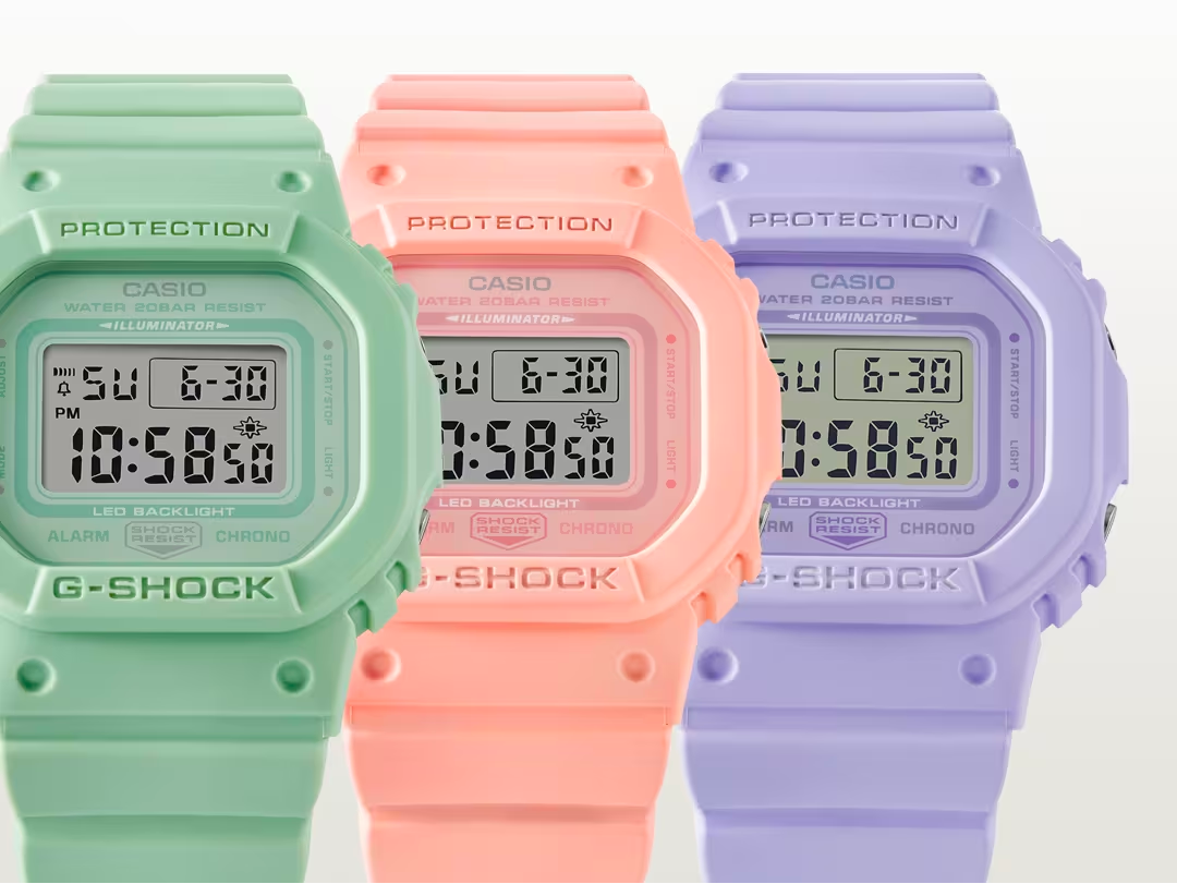 GMDS5600 Collection Colourful Watches Icon
