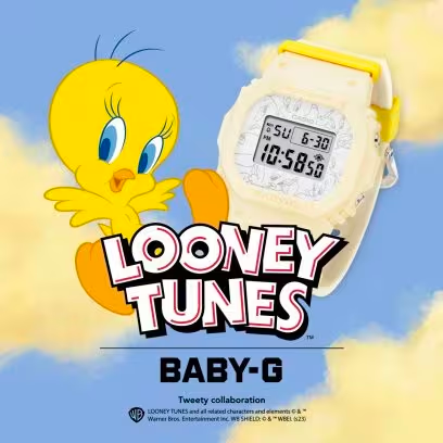 BABY-G BGD565TW-5D Tweety Watch Collaboration