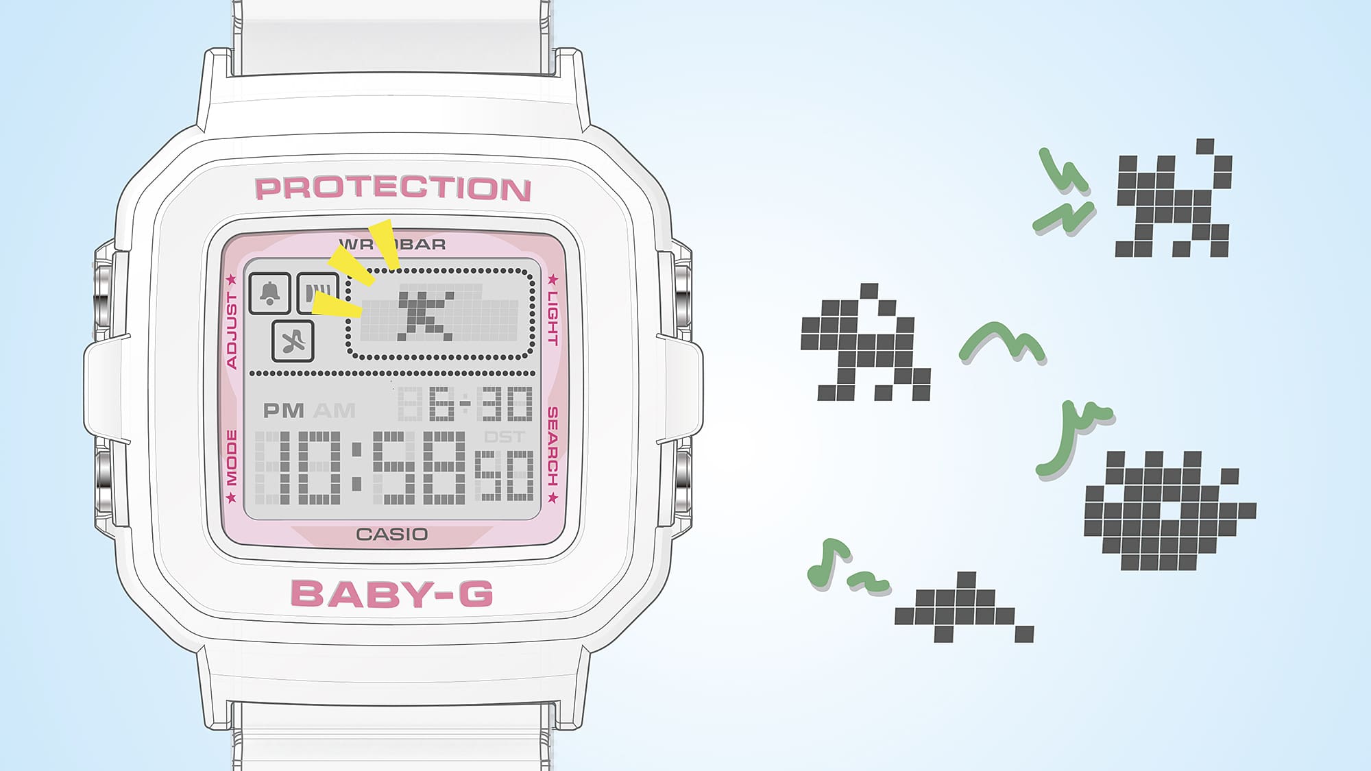 Casio baby girl online