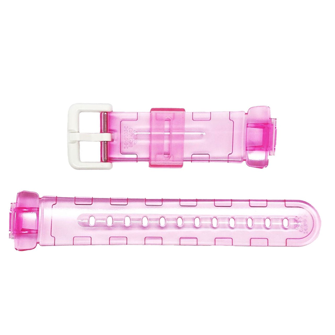 BABY-G-CLEAR PINK RESIN BAND-CASIO Australia