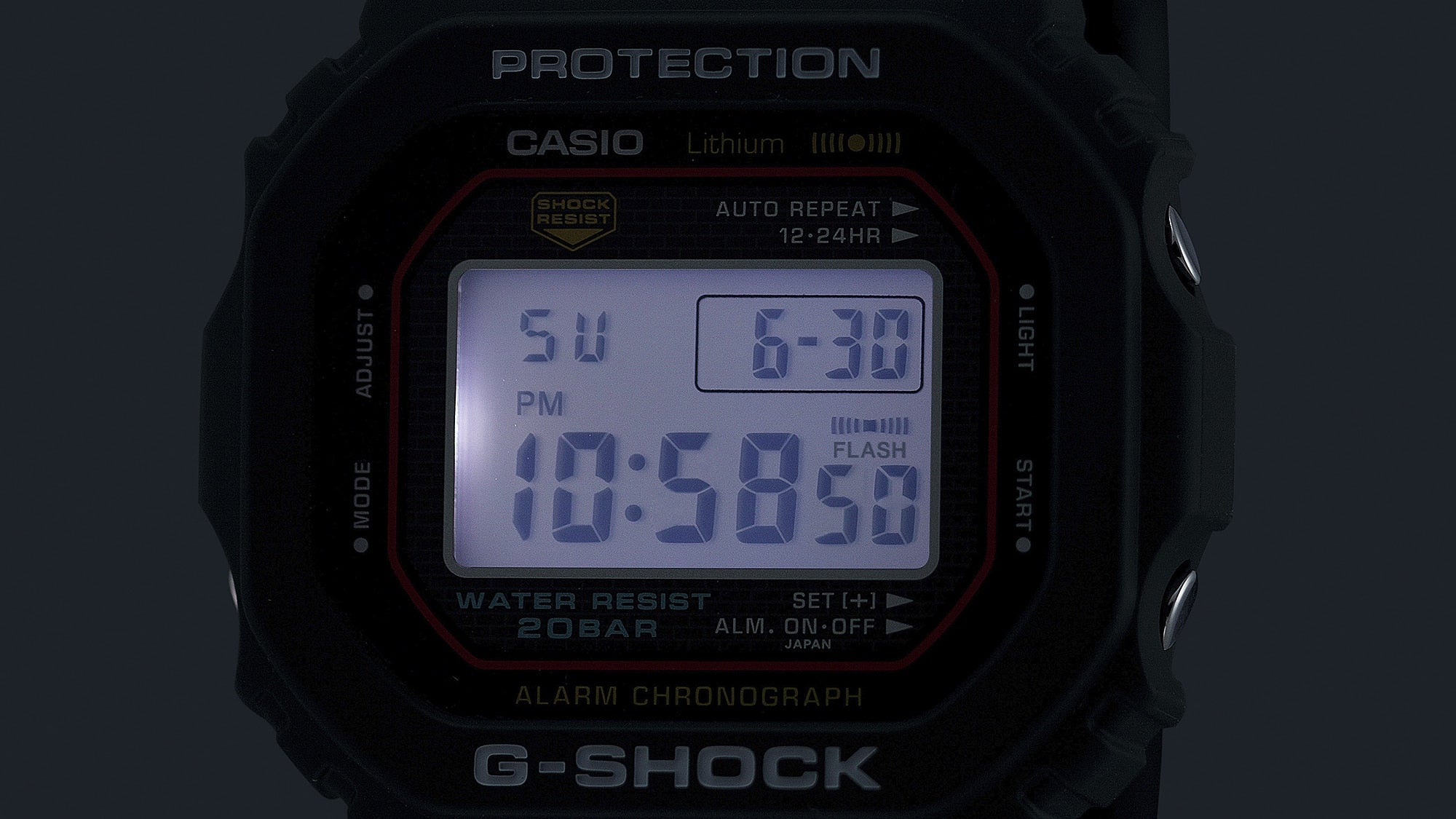 G - SHOCK - DW5000R - 1A - CASIO Australia