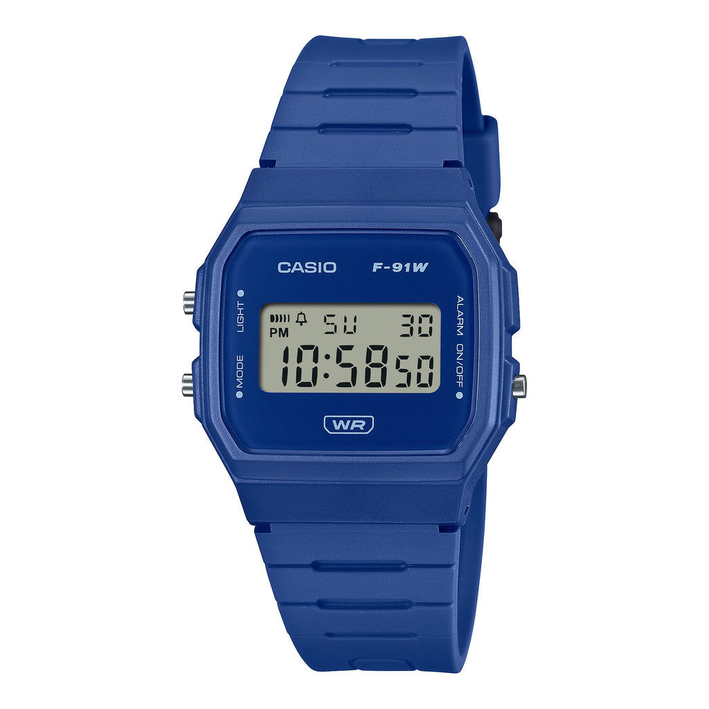 Casio digital watch blue online