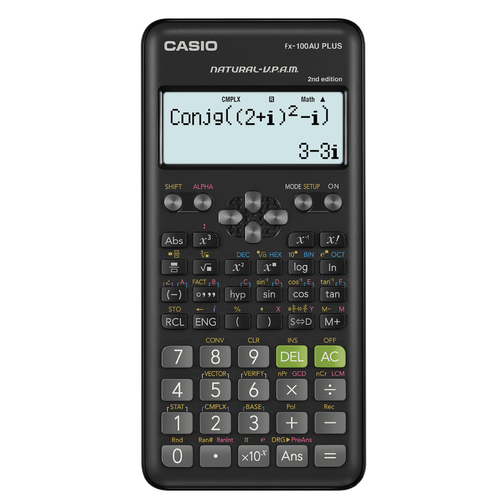 CASIO fx-100AU PLUS 2nd edition Calculator