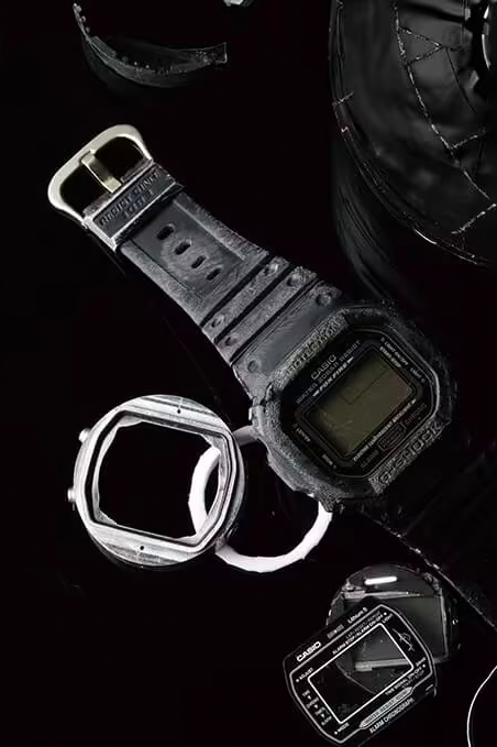 the construction of gshock watches