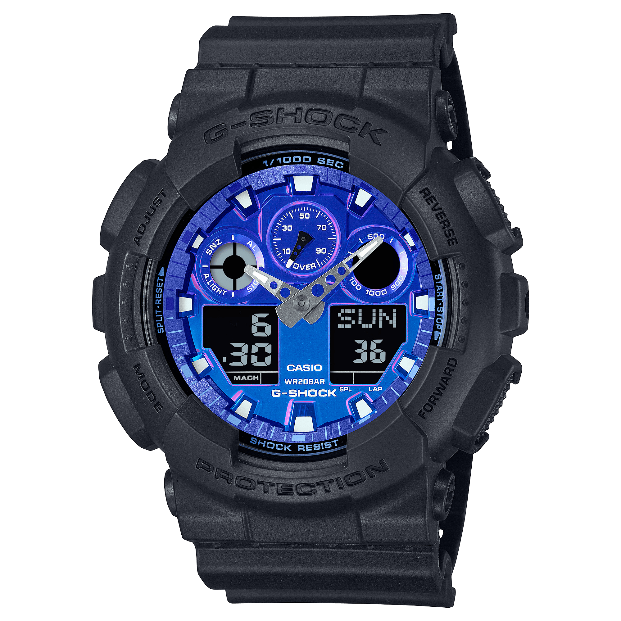 G - SHOCK - GA100FL - 1A - CASIO Australia