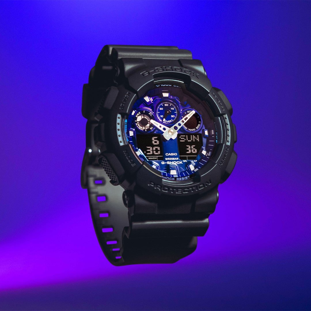 G - SHOCK - GA100FL - 1A - CASIO Australia