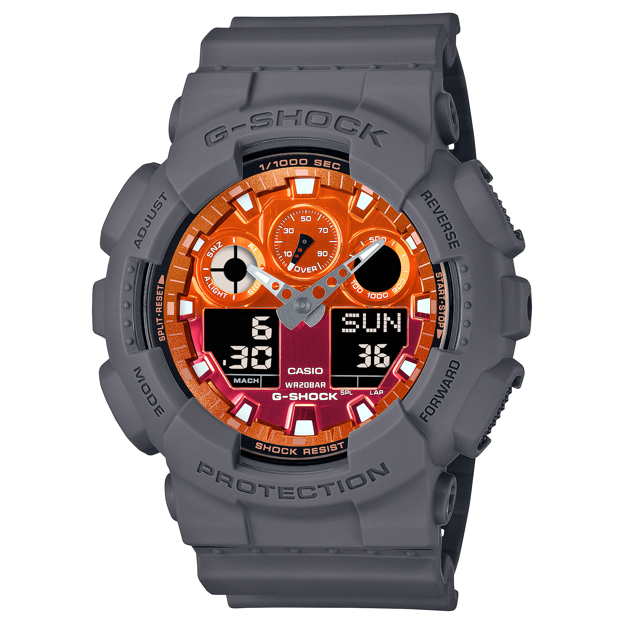 G - SHOCK - GA100FL - 8A - CASIO Australia