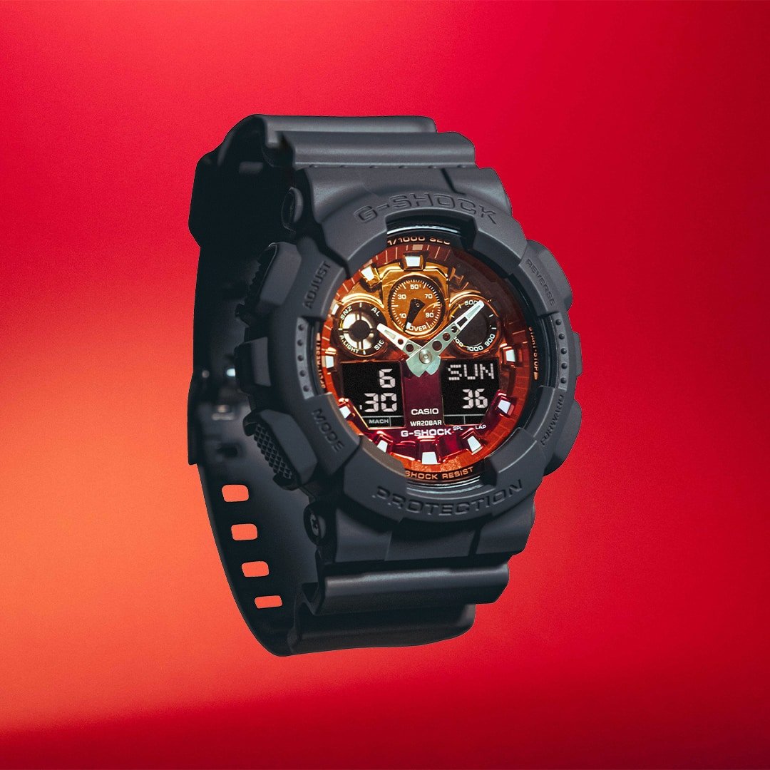 G - SHOCK - GA100FL - 8A - CASIO Australia