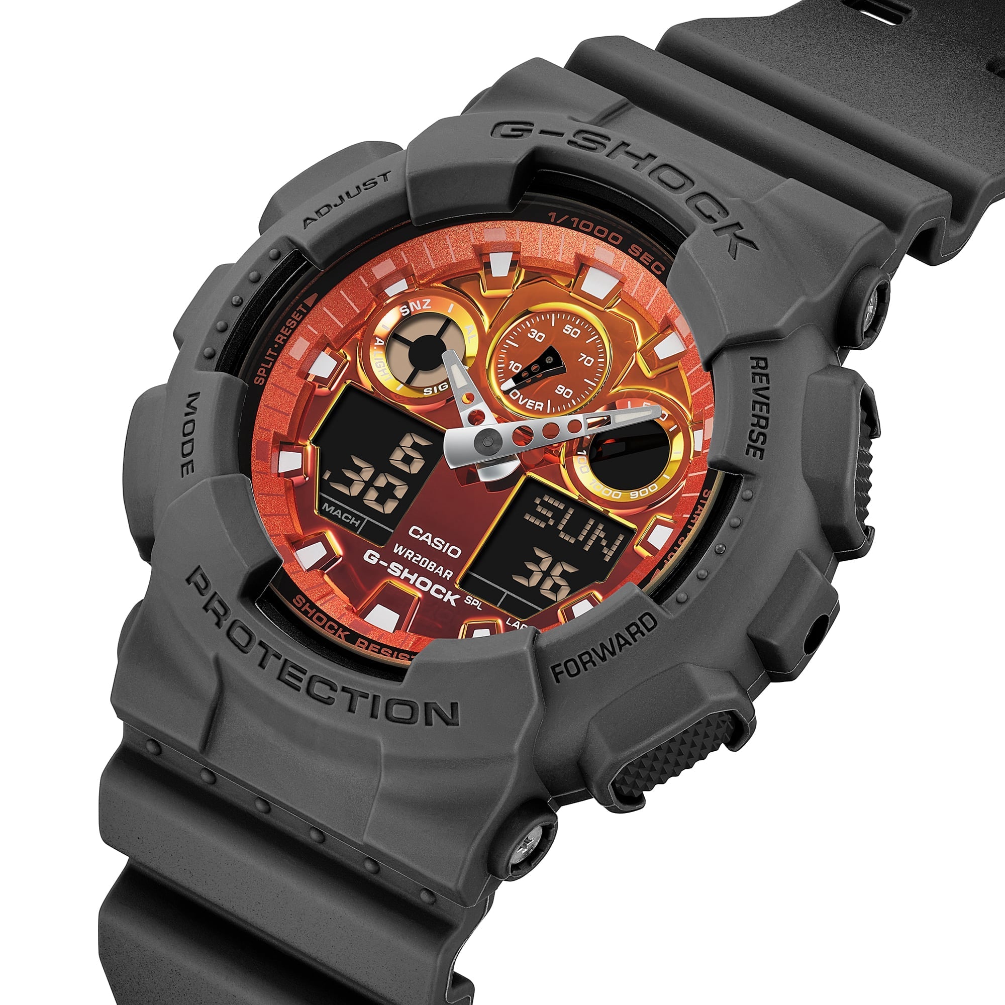 G - SHOCK - GA100FL - 8A - CASIO Australia