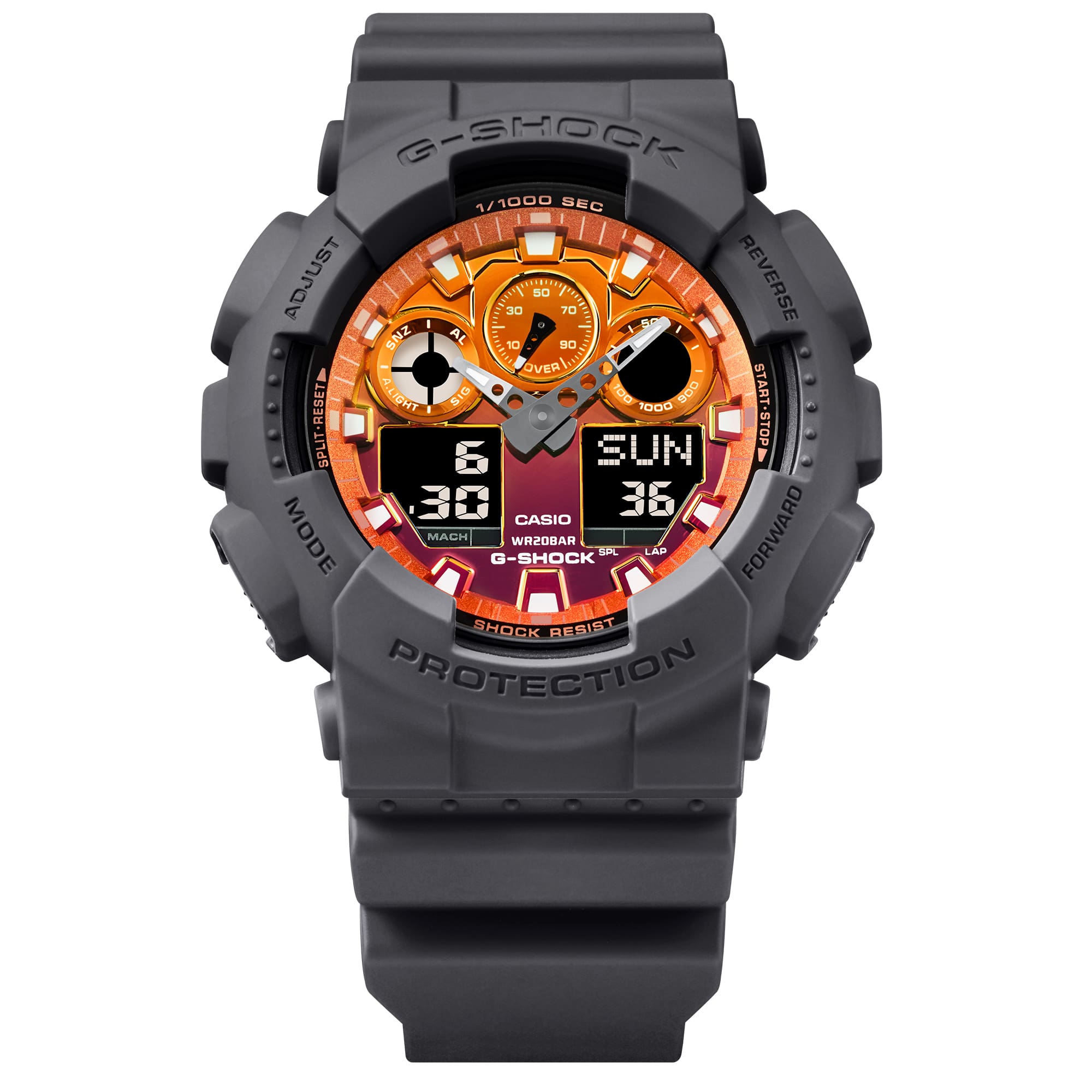 G - SHOCK - GA100FL - 8A - CASIO Australia