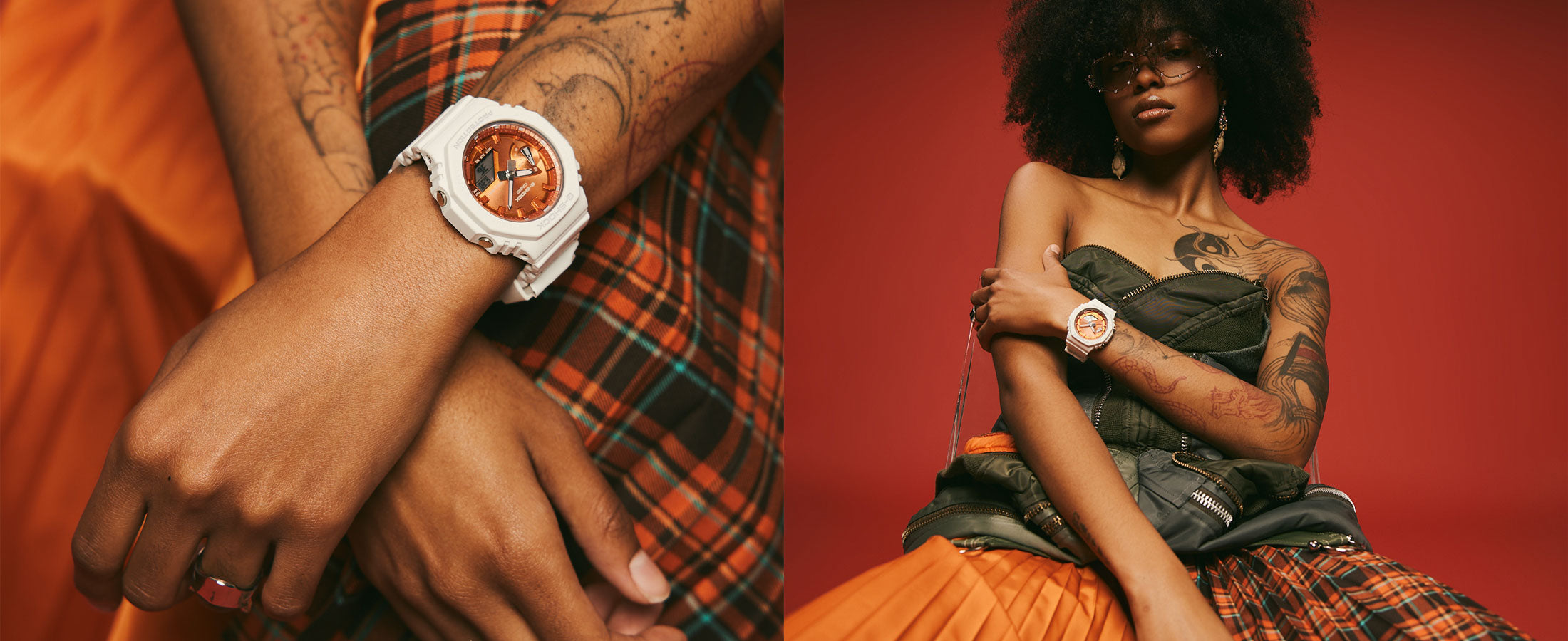 Women wearing hot sale g shock