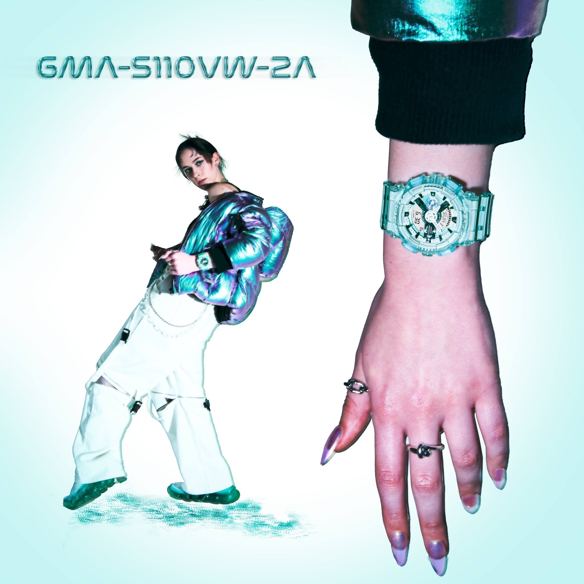 G - SHOCK - GMAS110VW - 2A - CASIO Australia