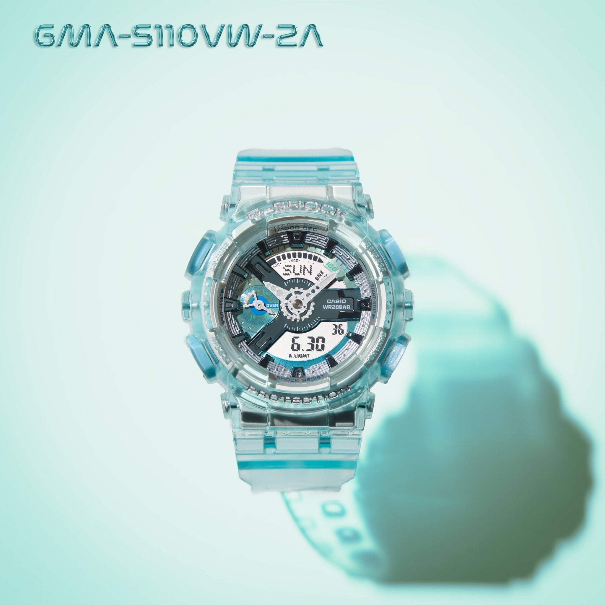 G - SHOCK - GMAS110VW - 2A - CASIO Australia