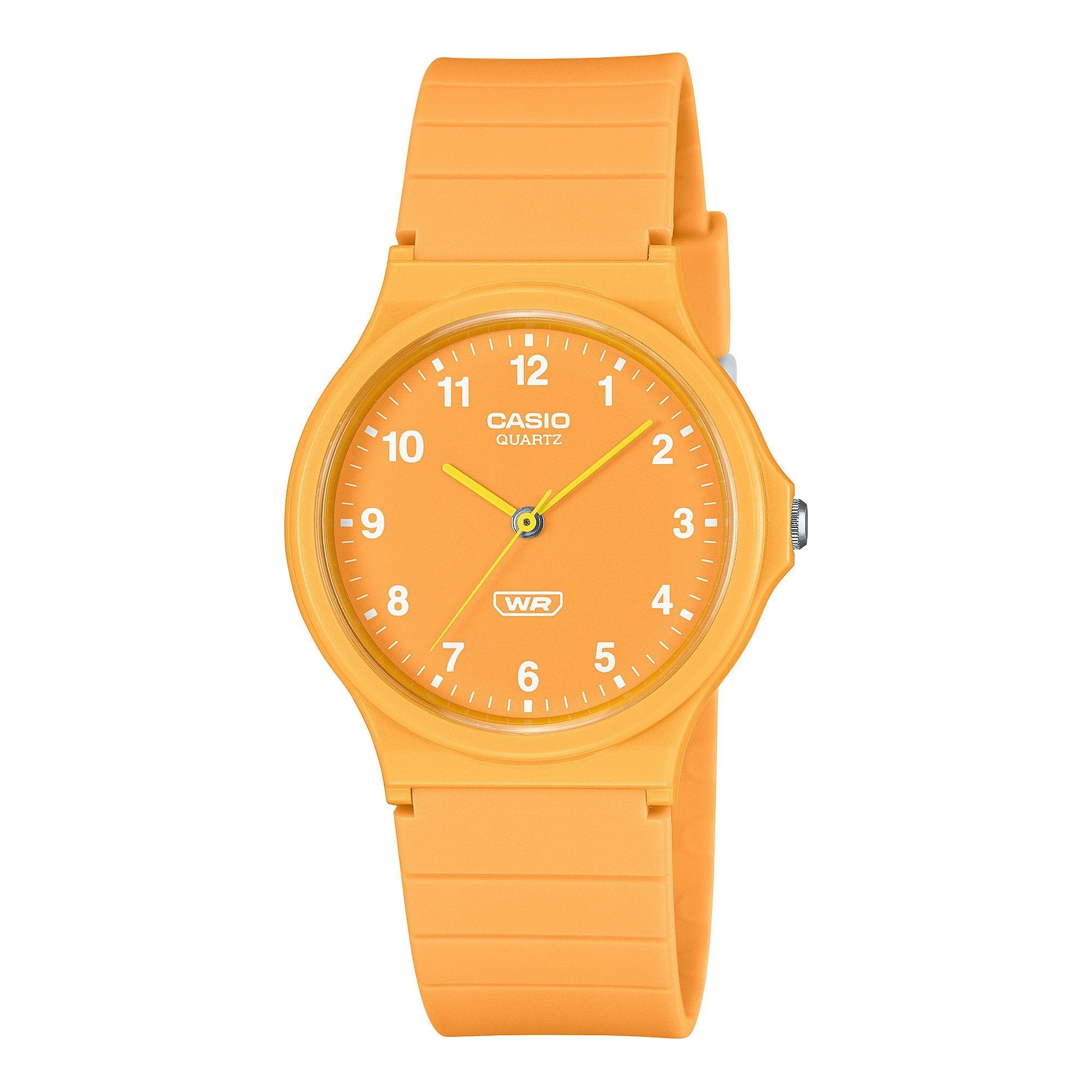 CASIO MQ24-9B Orange Analogue Watch