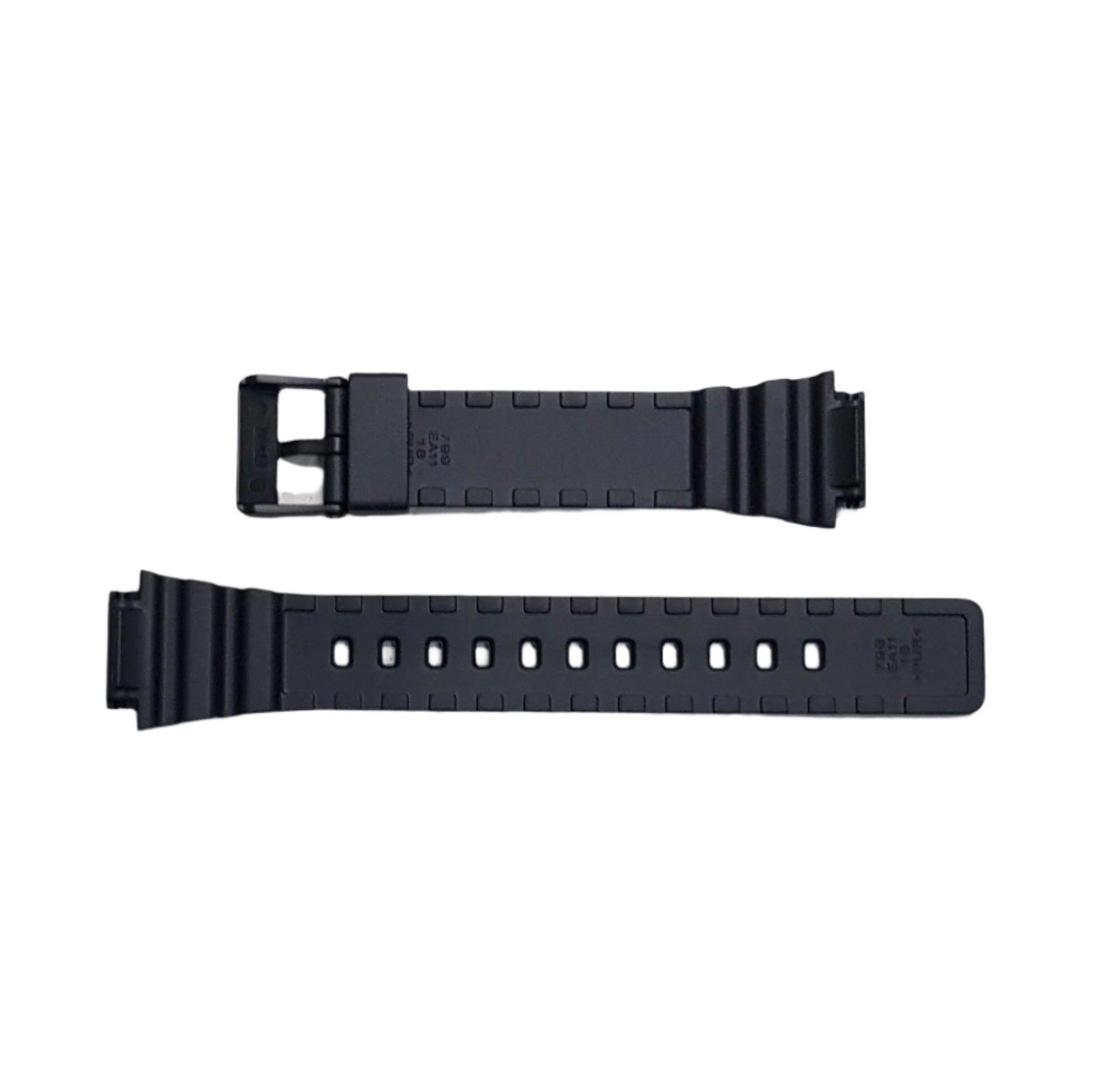 MATTE BLACK RESIN WATCH BAND