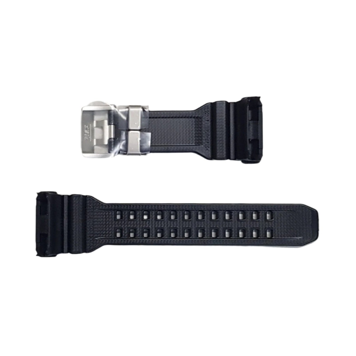 MATTE BLACK RESIN/CARBON FIBRE WATCH BAND