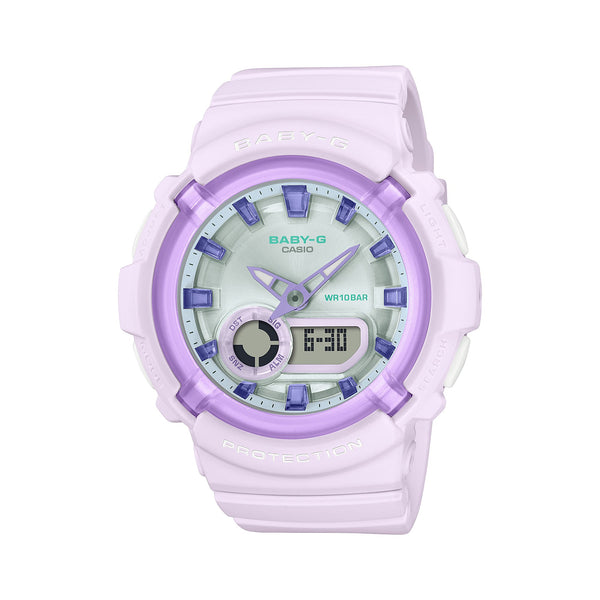 White and outlet purple g shock