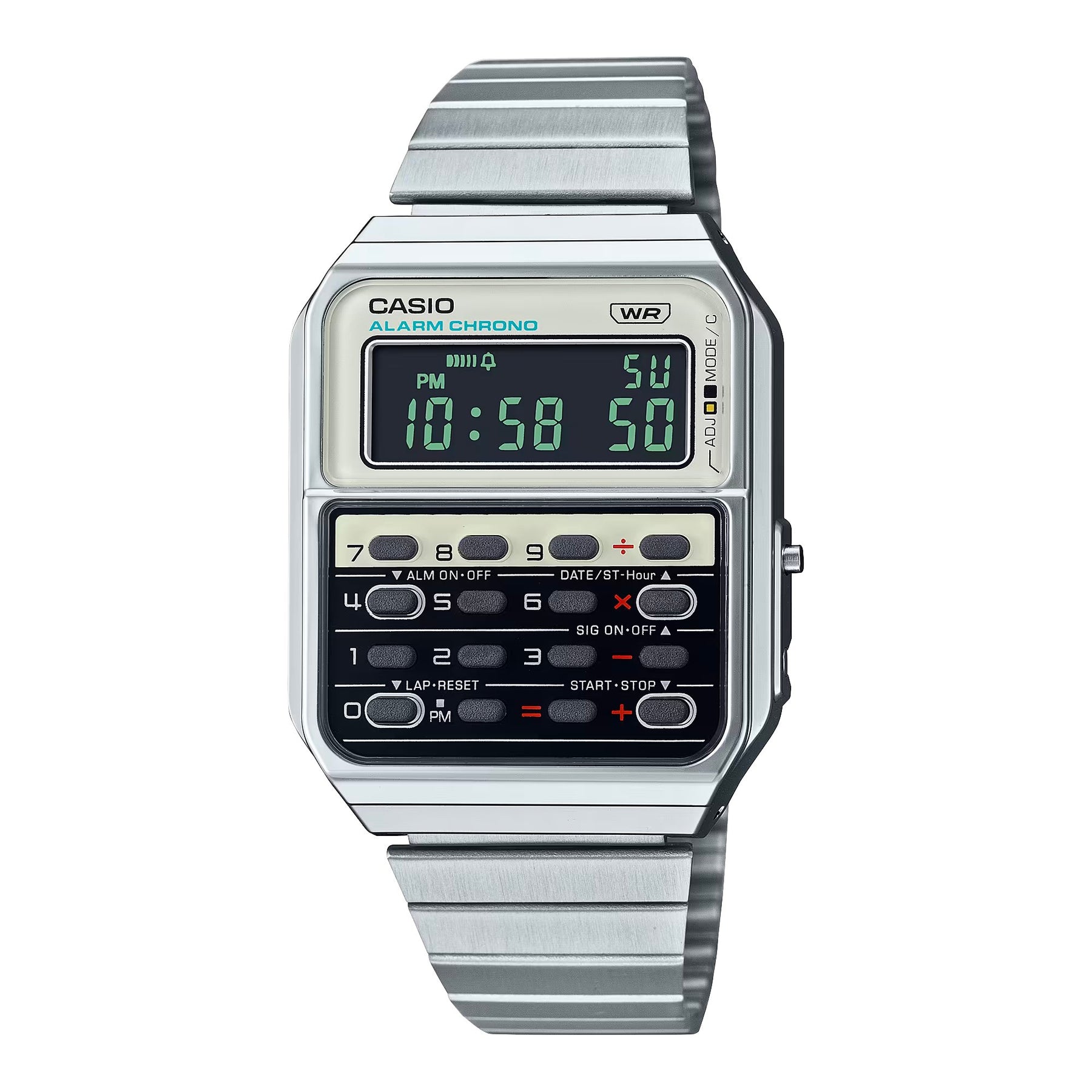 Casio clock deals calculator