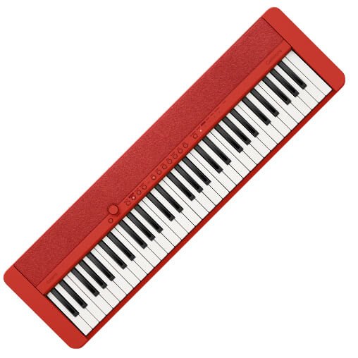 CASIO Music CT-S1 Red 61-Key Portable Keyboard