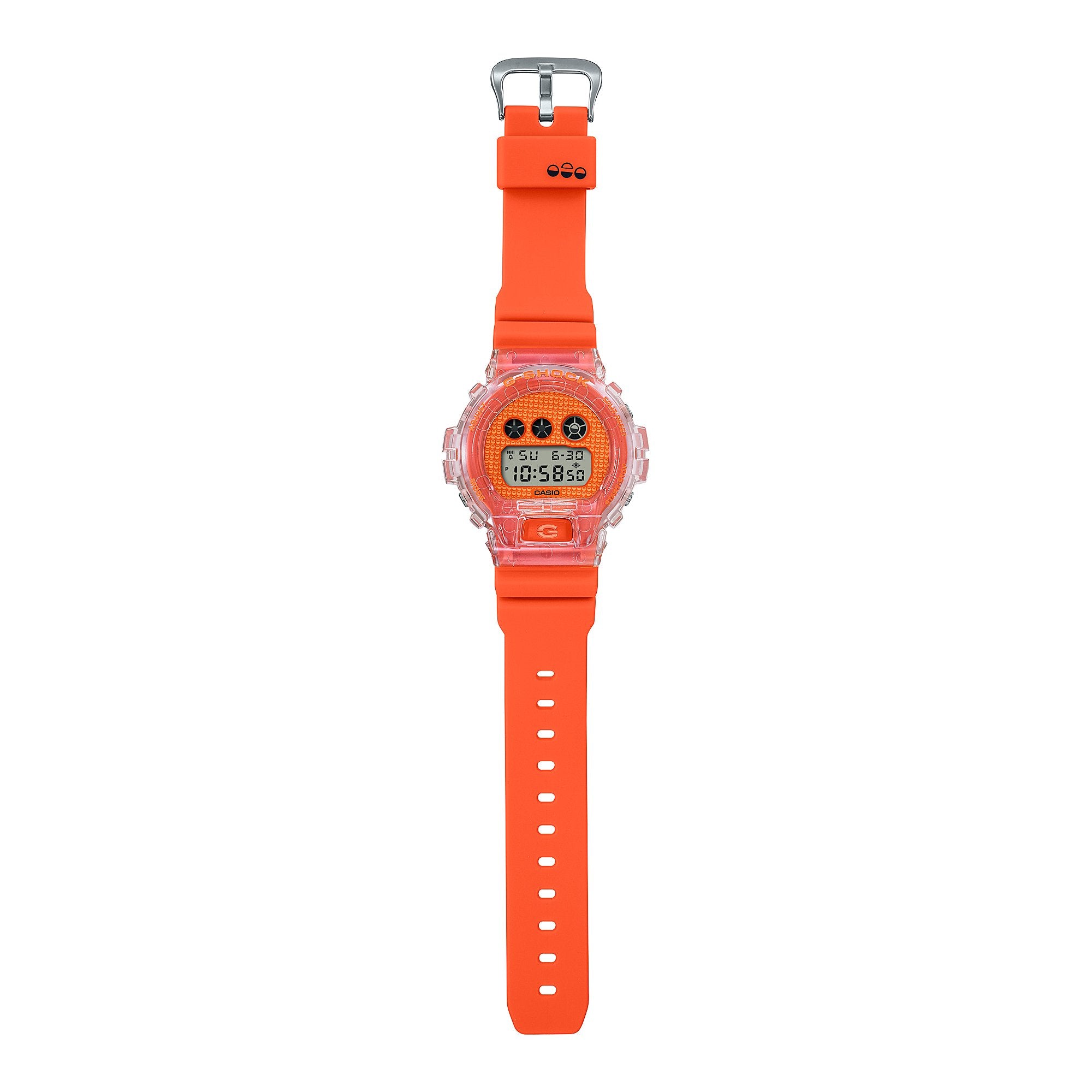 G SHOCK DW6900GL 4D Lucky Drop Series Orange Watch