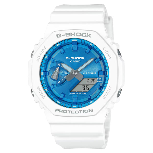 G shock casio white watch hot sale