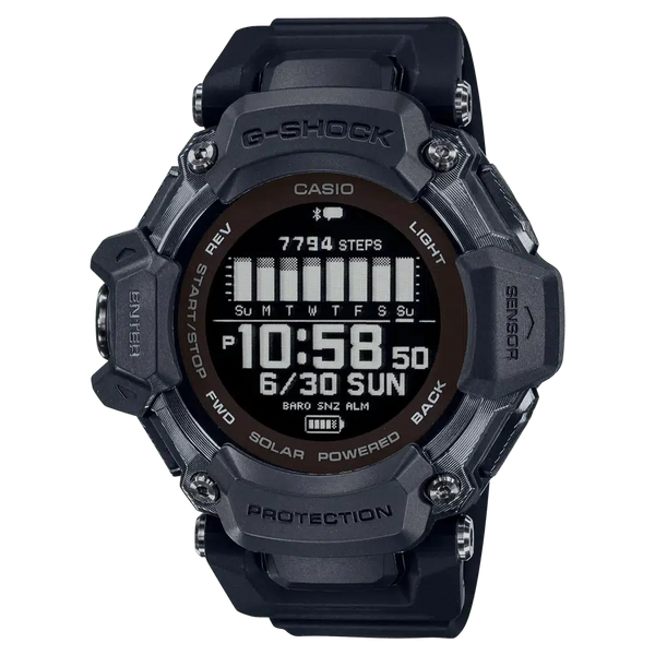 G SHOCK GBDH2000 1B Black Heart Rate Fitness Watch