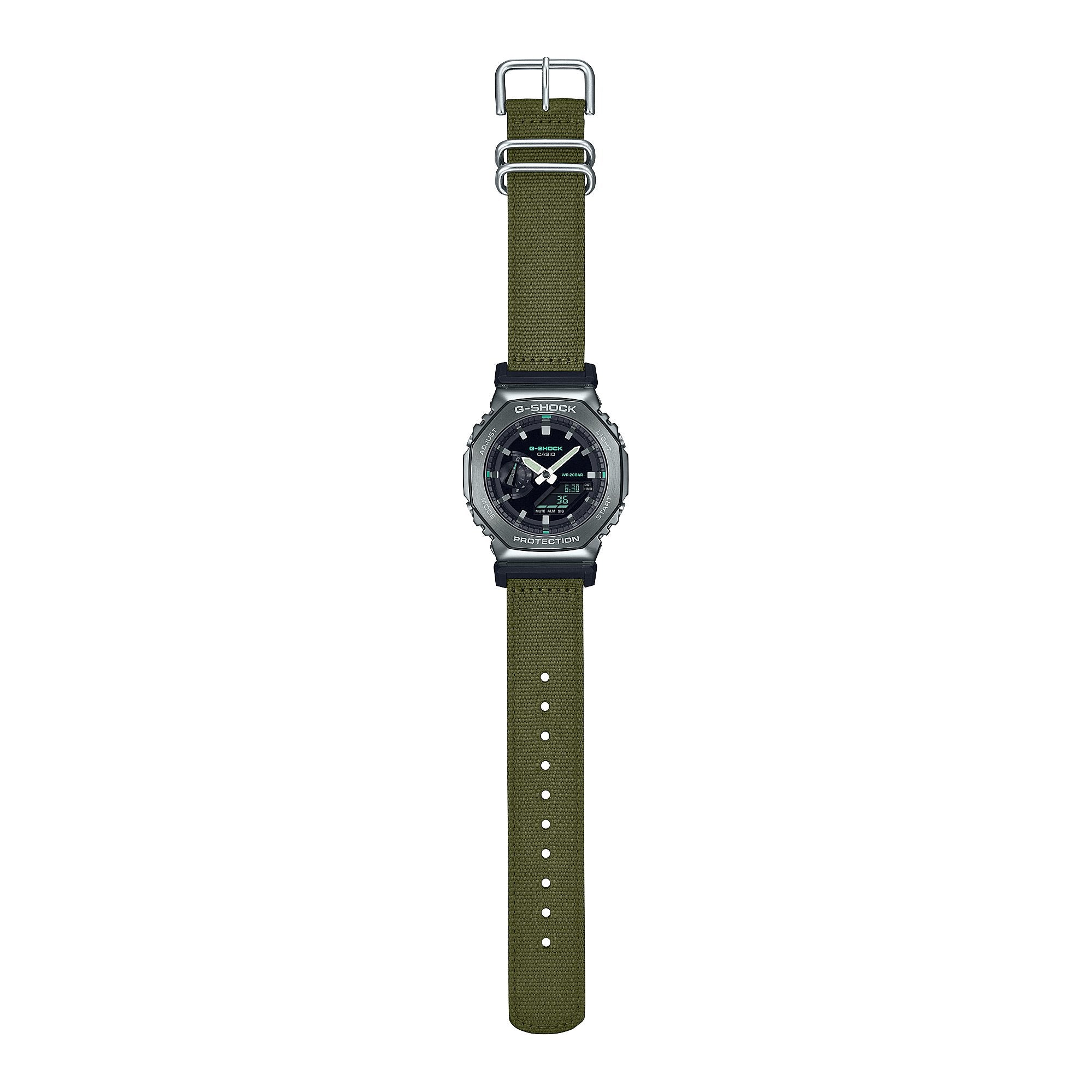 Casio army hotsell green watch